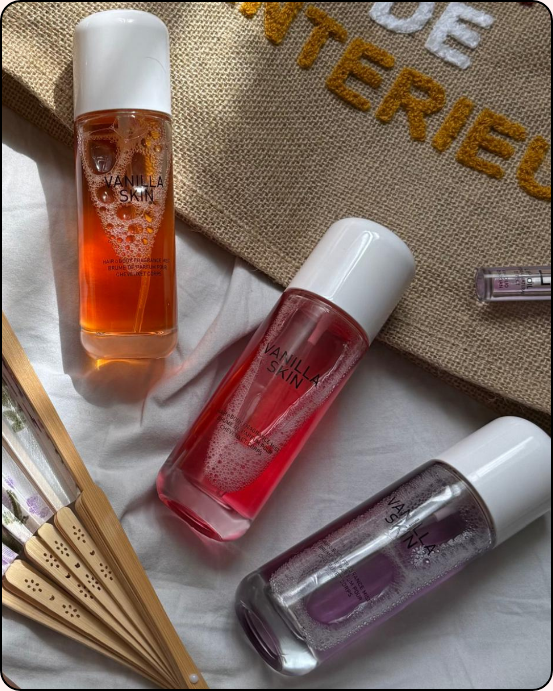 Le Trio Vanillé – Coffret 3 Brumes Corps & Cheveux