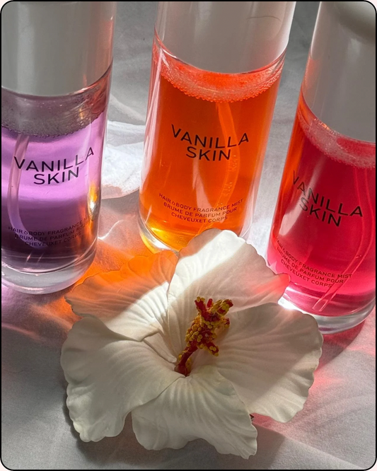 Le Trio Vanillé – Coffret 3 Brumes Corps & Cheveux
